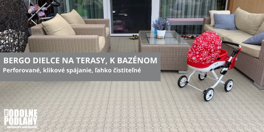 podlaha k bazénom, terasy