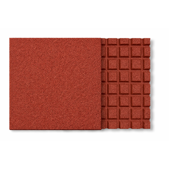 RE Gumová doska small Red 25mm 15raster