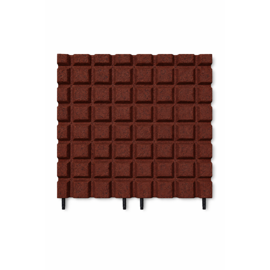 RE Gumová doska small Brown 30mm 15raster