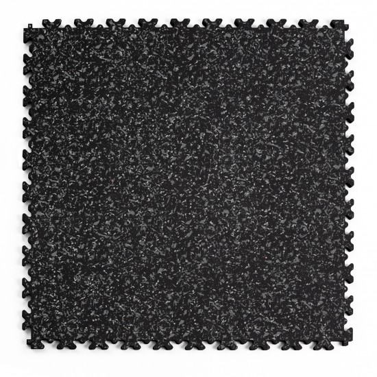 FL Heavy Duty Leather Granit 02 ECO Black 7 mm  