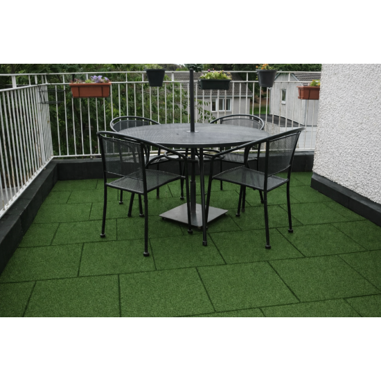 RE Gumová doska small Green 25mm 15 raster