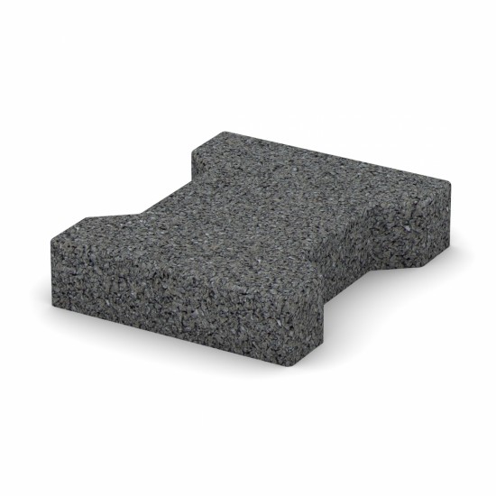 NS Zámková gumová dlažba Grey NS Zámková gumová dlažba Grey