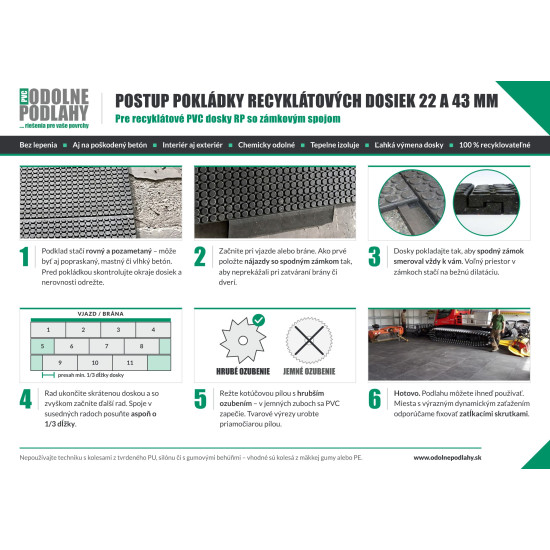 RP Kamienková doska 22mm